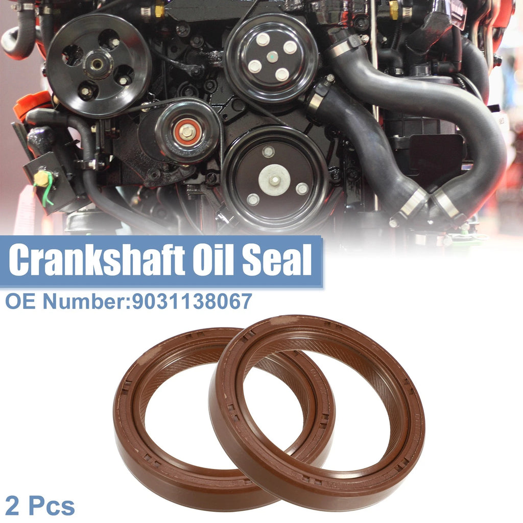 2X Engine Crankshaft Oil Seal No. 9031138067 for Toyota Camry (1984–2001)