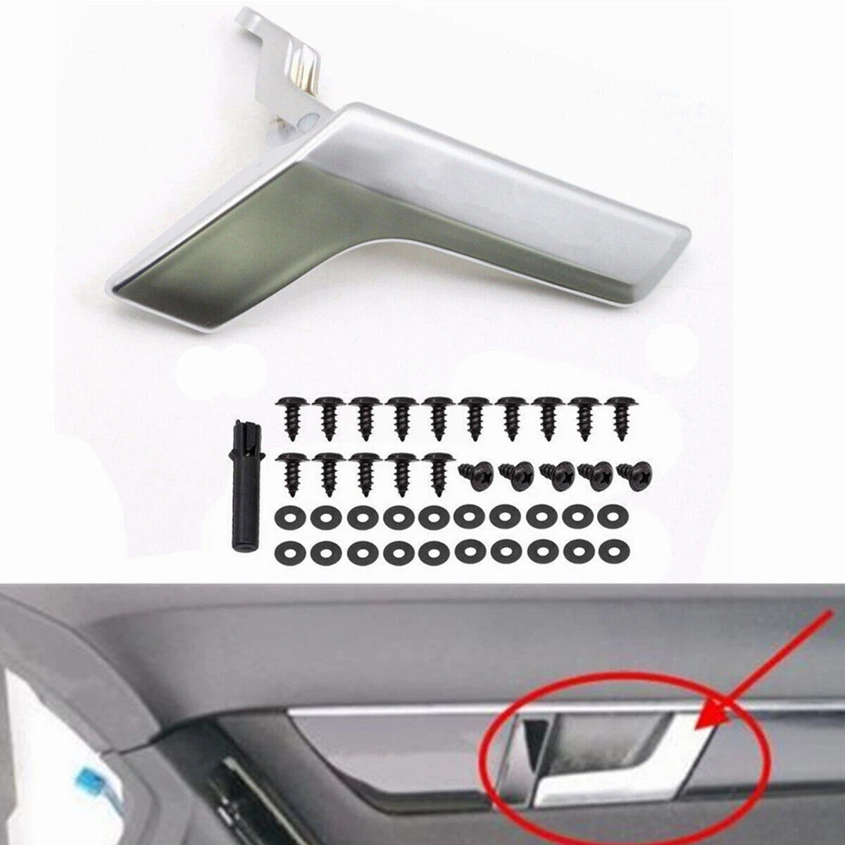 Interior Door Handle Repair Kit Right Side for W204 X204 (2007–2014)