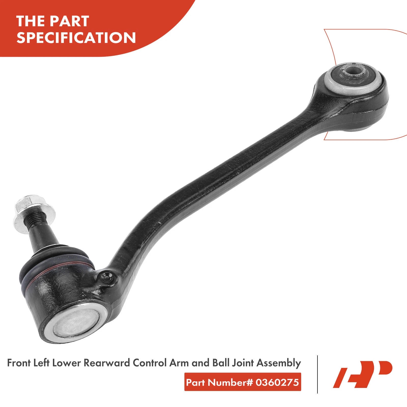 Front Lower Rearward Control Arm with Ball Joint for BMW X3 (2004-2010)