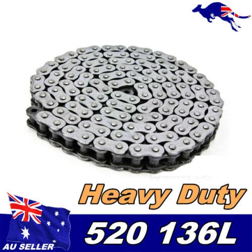 KMC 520 136L Motorcycle Drive Chain for Yamaha SR250 XT250 (1980–2007)