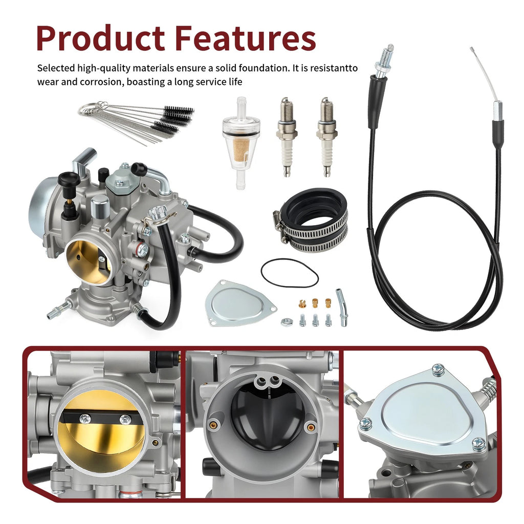 Carburetor Carb w/ Throttle Cable for Can-Am DS650 (2000–2007) 707200142