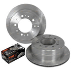 Rear Brake Disc Rotors + Pads for Landcruiser HDJ100 UZJ100 (1998–2007)