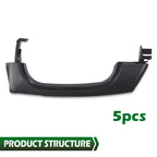 Set of 5 Black Door Handles for Hummer H3 H3T (2006–2010)
