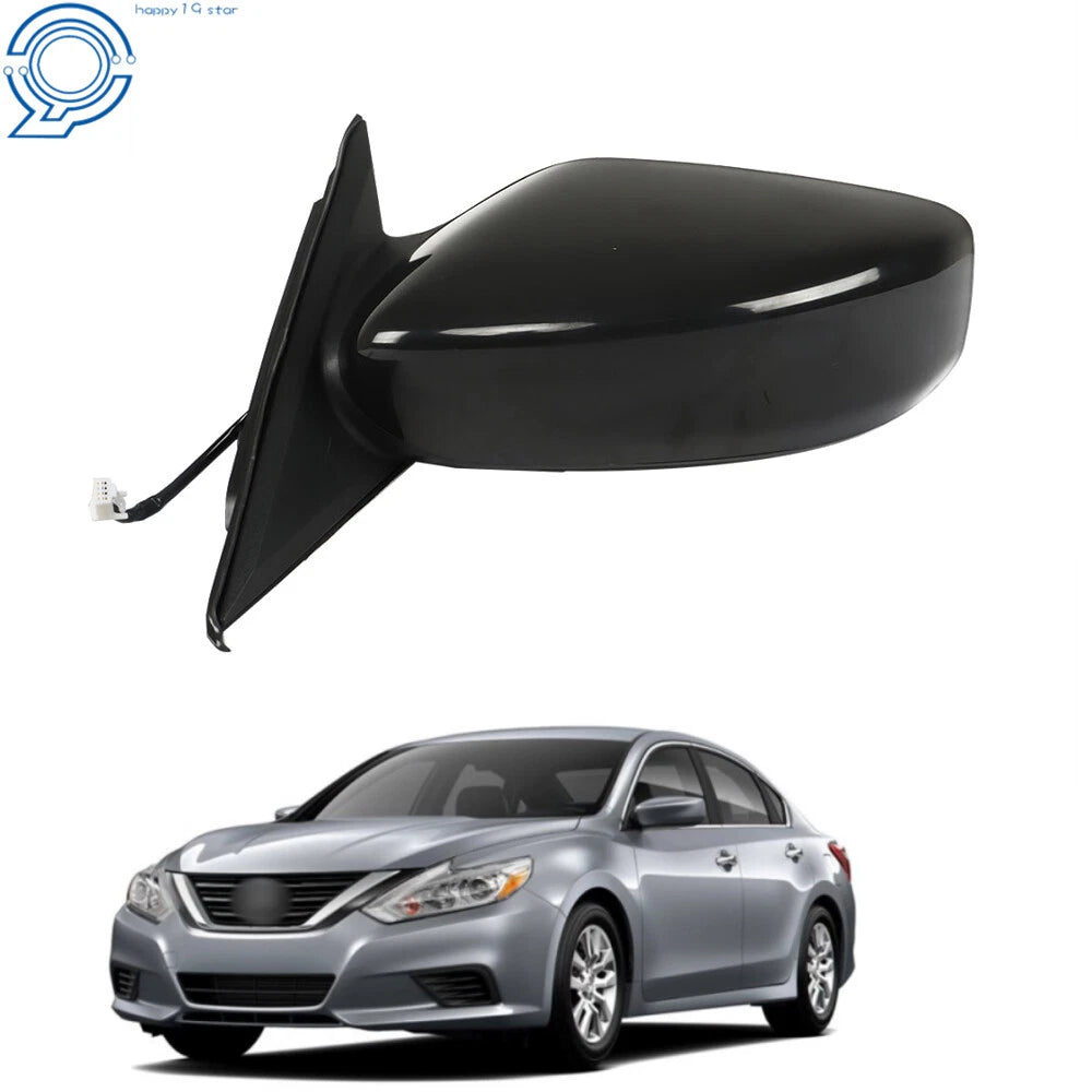 Power Mirror for Nissan Altima Sedan (2013–2018) Left Side, Paint to Match
