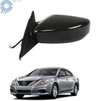 Power Mirror for Nissan Altima Sedan (2013–2018) Left Side, Paint to Match