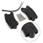 CNC Handlebar Risers for Honda Rebel CMX500 (2017–2023) Black AV