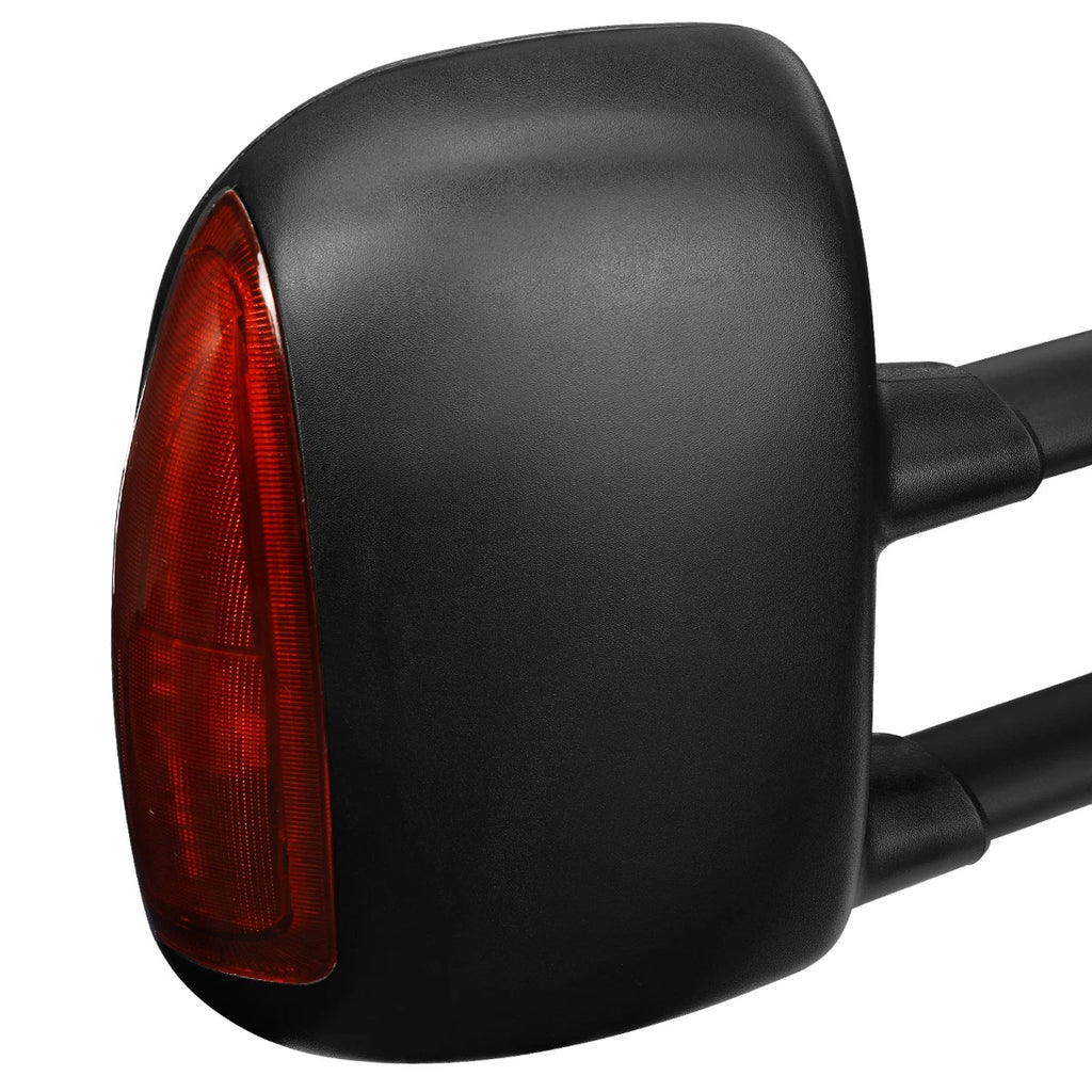 Right Powered Heated Amber LED Signal Towing Mirror for Ford Super Duty (1999–2007)