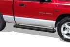 iBoard 6" Black Steel Side Bars for Dodge Ram 1500/2500/3500 (2002–2008)
