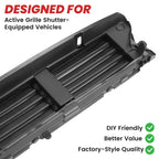 Front Lower Radiator Grille Shutter Assembly for Honda CR-V (2017–2020)