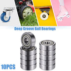 10pcs 604ZZ Deep Groove Ball Bearings for Various Models 