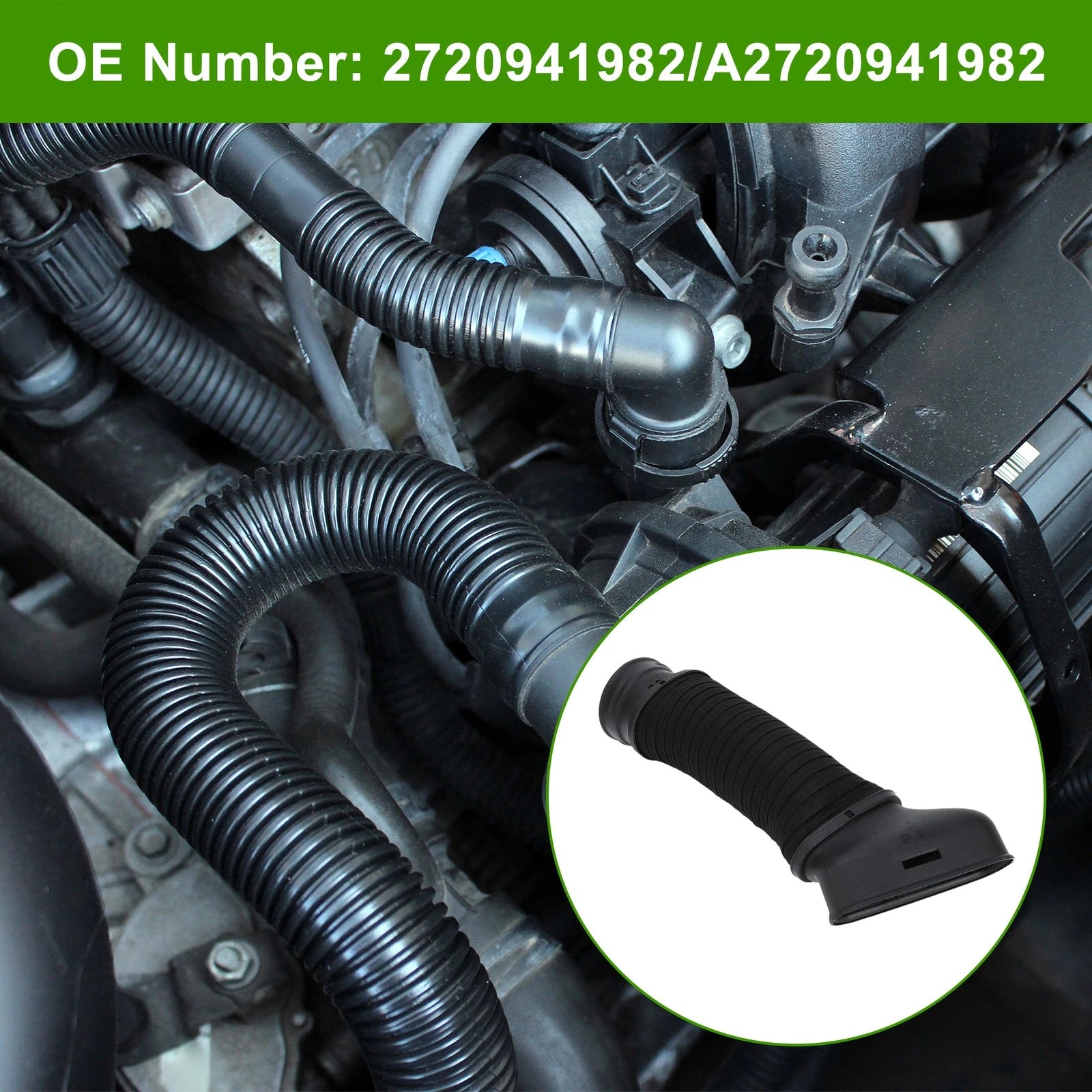 Air Intake Hose Pipe Tube for Mercedes-Benz SLK280 SLK300 (2005–2008)