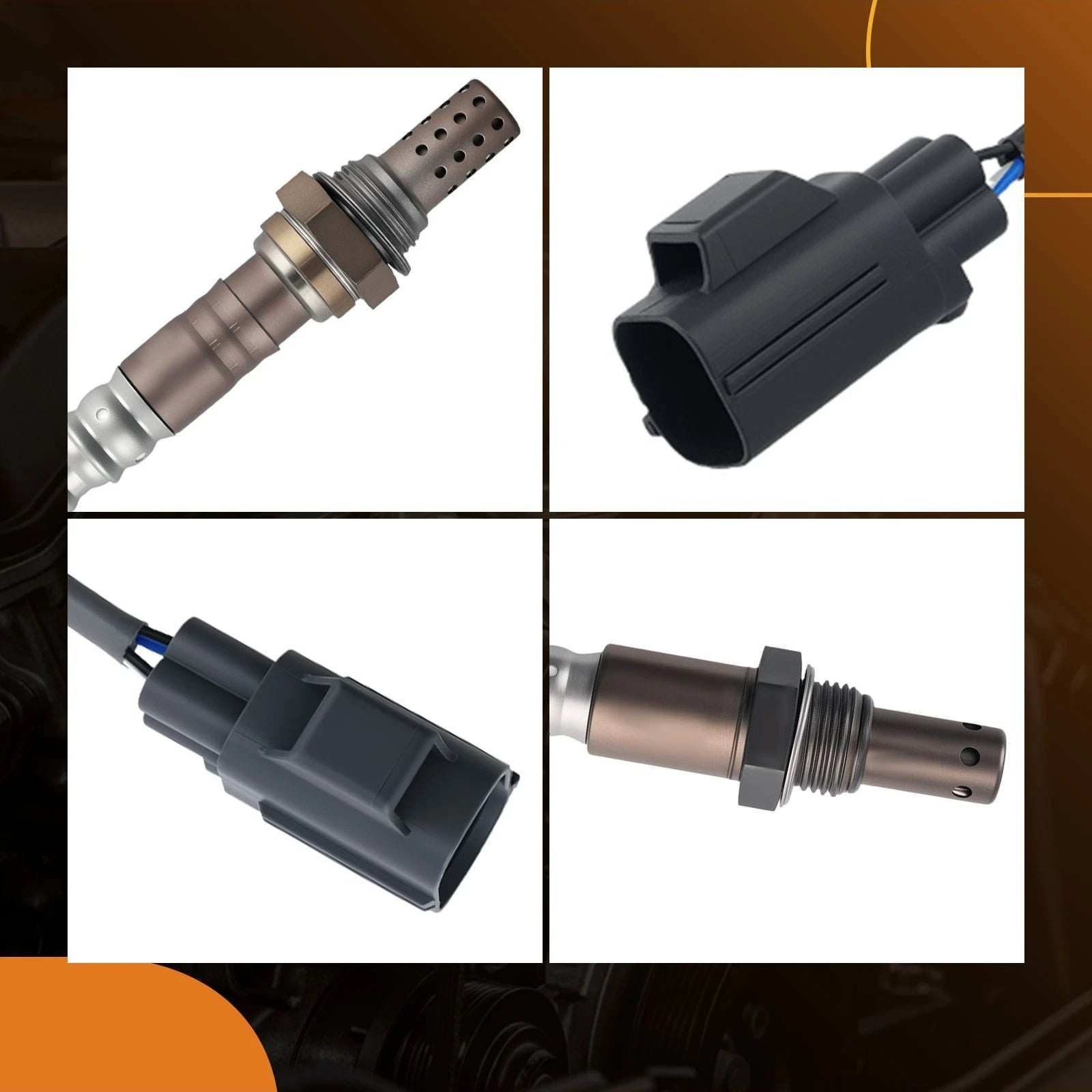 Set of 4 Oxygen O2 Sensors for Volvo XC90 (2007-2014)