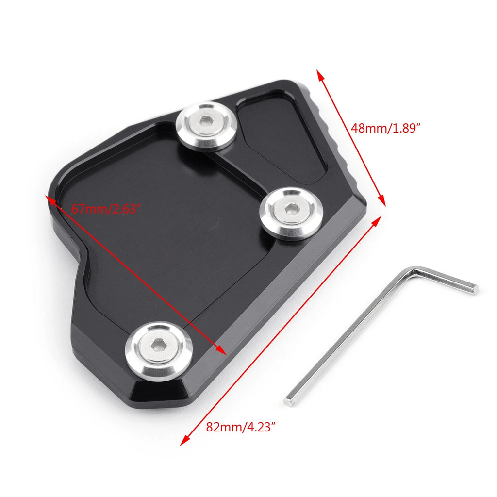Side Pad Kickstand Extension Plate for BMW K1600 GT GTL (2011–2015)