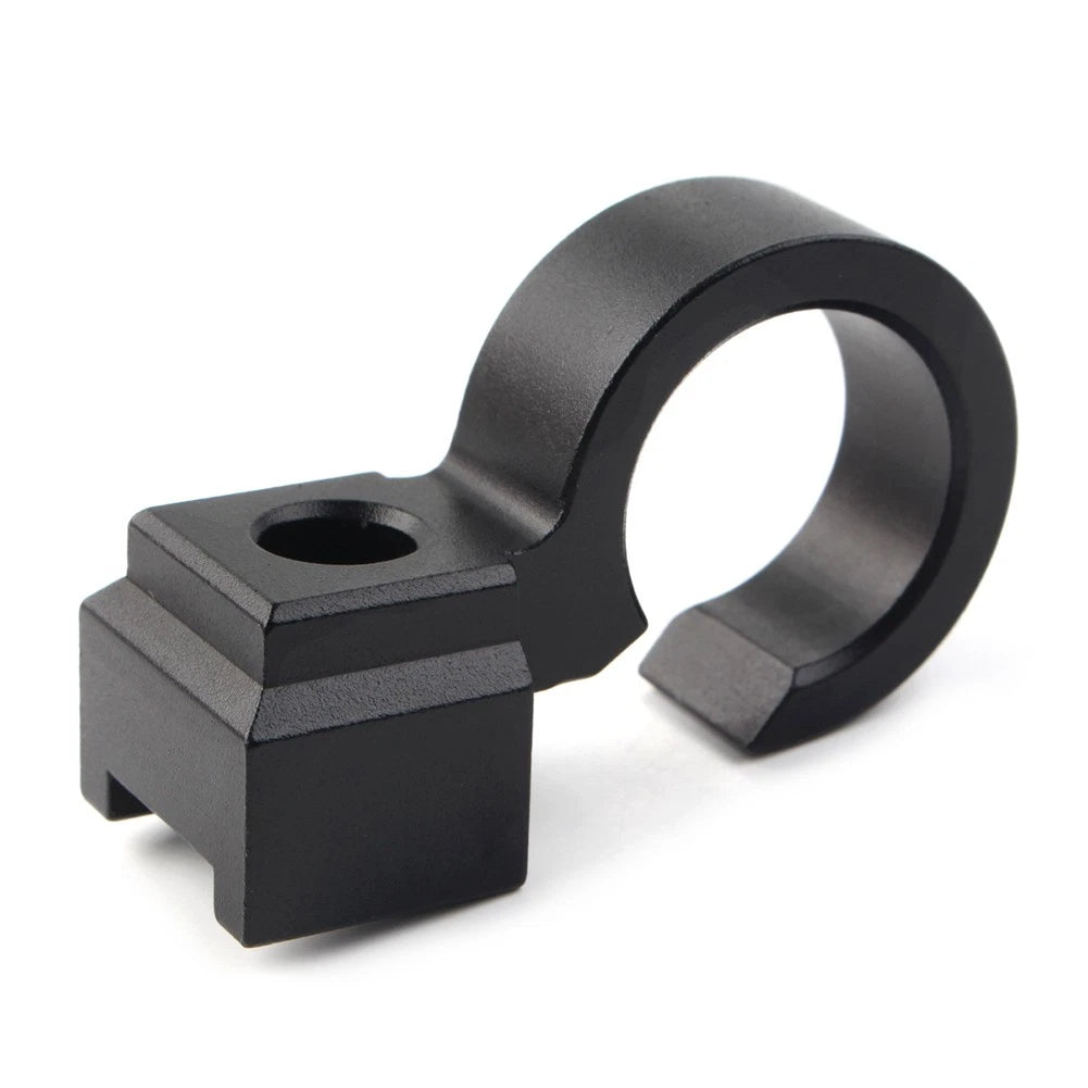CNC Billet Front Brake Hose Line Clamp for Suzuki DRZ400SM (2005–2024) Black