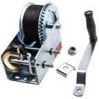 Manual Winch 2000 lbs 20 ft Strap for Truck/Boat/RV (2000–2000)