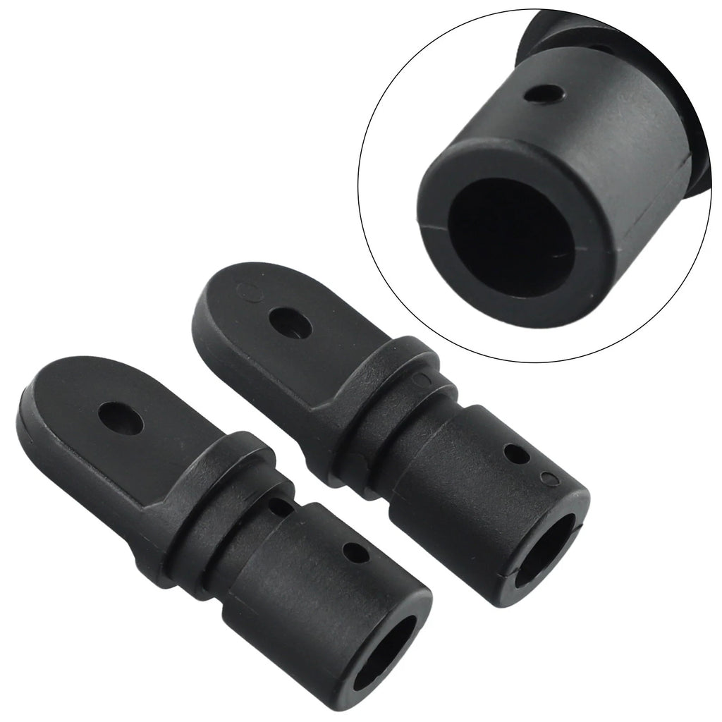 2X Bimini Top Insert Tube Eye End Accessories for Marine Boat Yacht