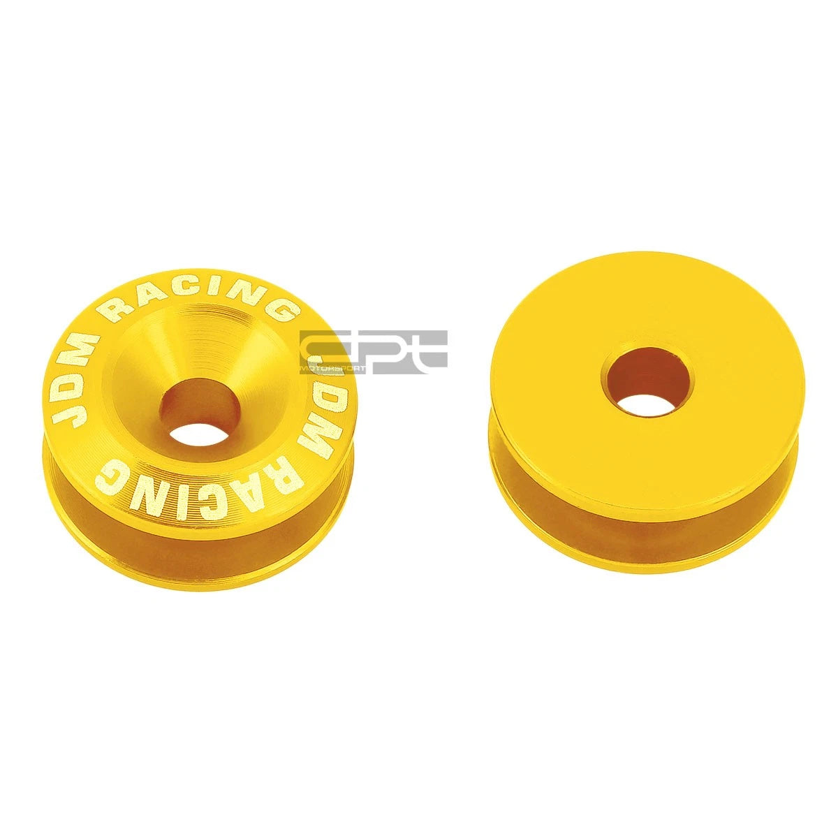 Set of 4 Aluminum Quick Release Fasteners for Car Truck (Bumper/Fender/Trunk)