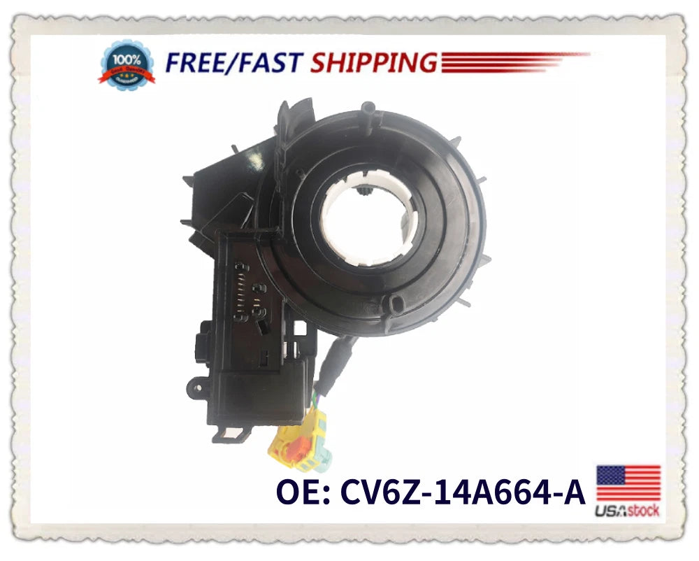 Clock Spring with Cruise for C-MAX, ESCAPE, TRANSIT CONNECT (2013–2018) CV6Z-14A664-A