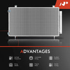 A/C Condenser with Bracket and Drier for Toyota Corolla Matrix (2005-2008)