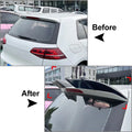 Glossy Black Rear Roof Spoiler Wing Lip for VW Golf MK7 MK7.5 (2013–2019)