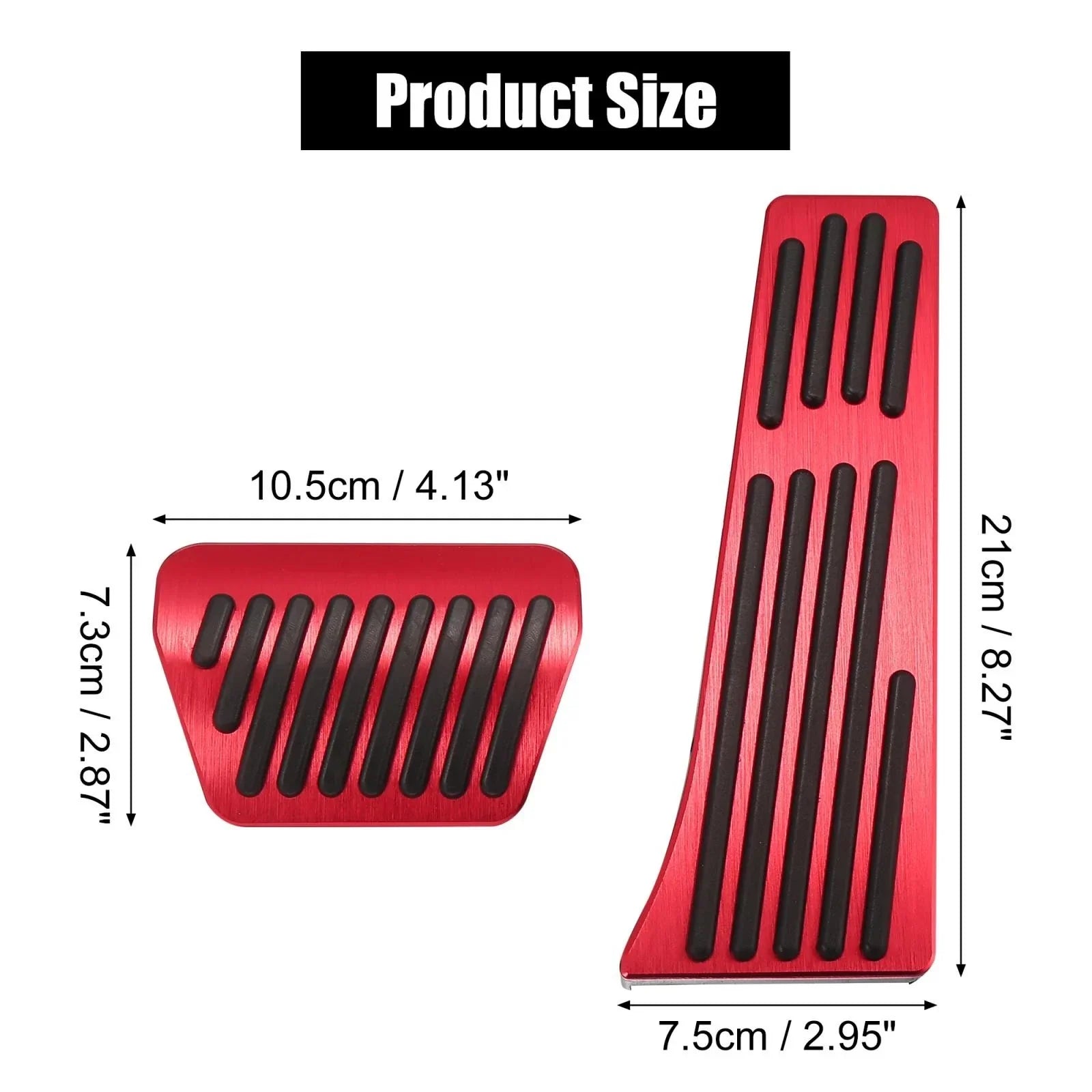 Pedal Covers Pedal Pads Red for BMW X3 X4 X5 X6 X7