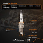 Spark Plugs for Chrysler Town & Country Dodge Nitro 4.0L (2011–2012)