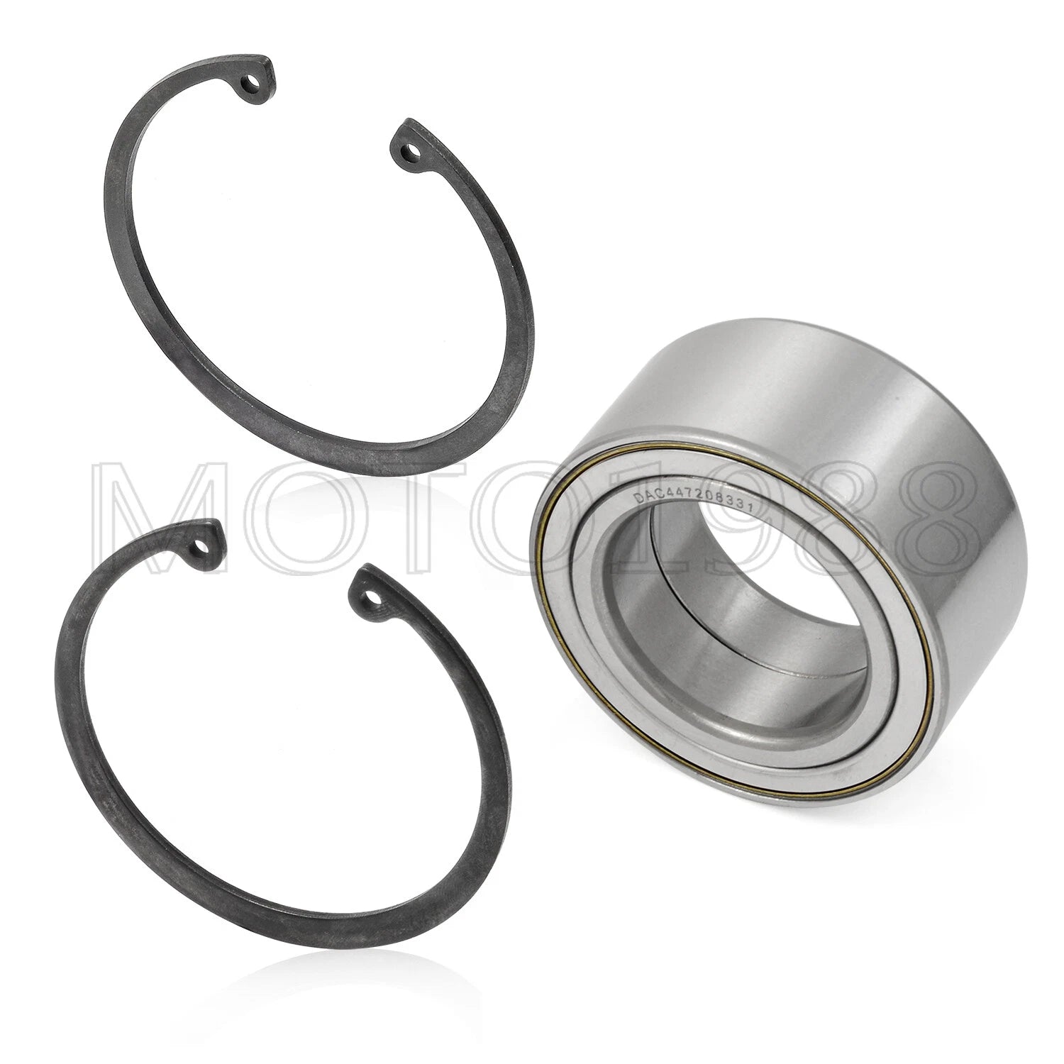 Front & Rear Wheel Bearings & Ring Clip for Polaris RZR 900 1000 (2011–2020)