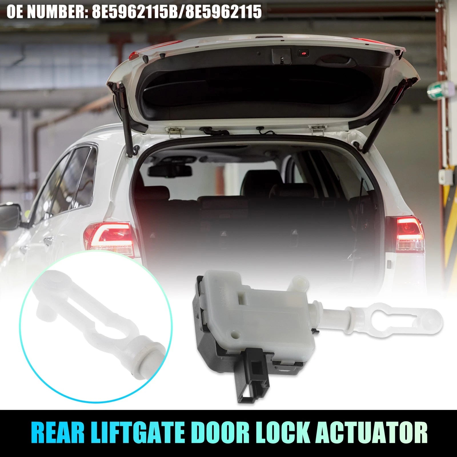 Rear Liftgate Door Lock Actuator for Audi A4 Quattro (2002–2005) No. 8E5962115B