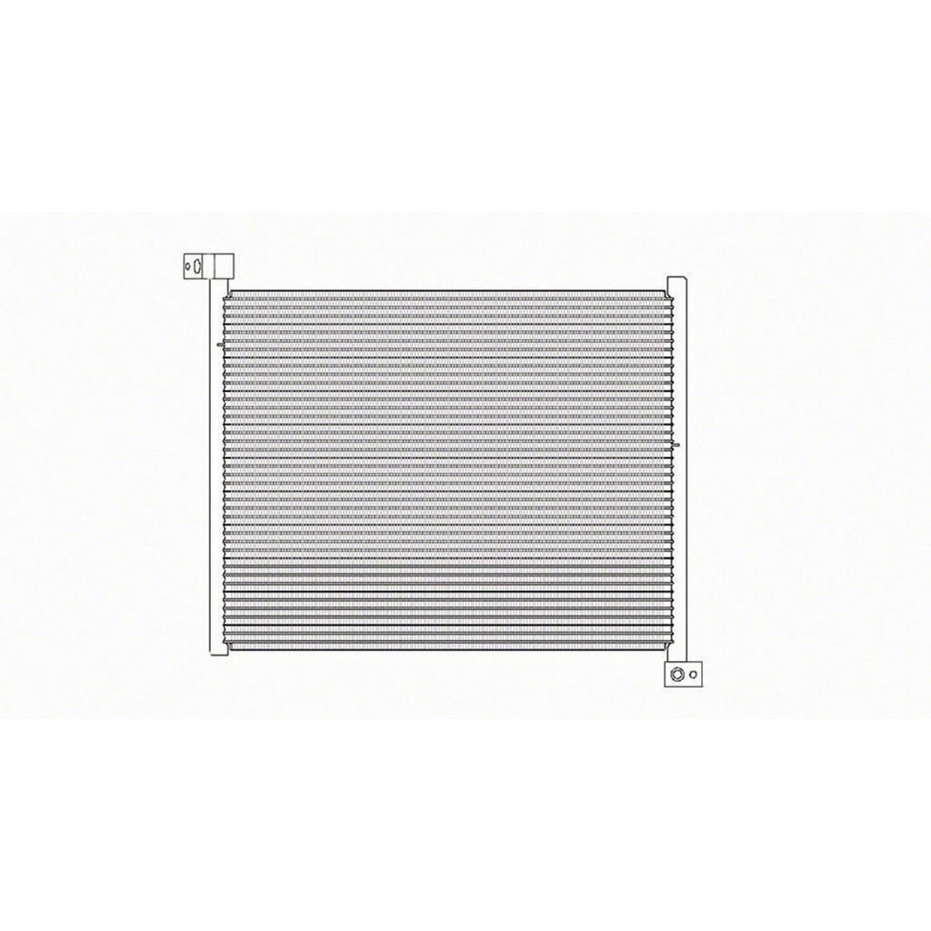 Replacement A/C Condenser Repair Part For 2004-2009 Dodge Durango