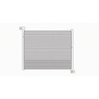 Replacement A/C Condenser Repair Part For 2004-2009 Dodge Durango