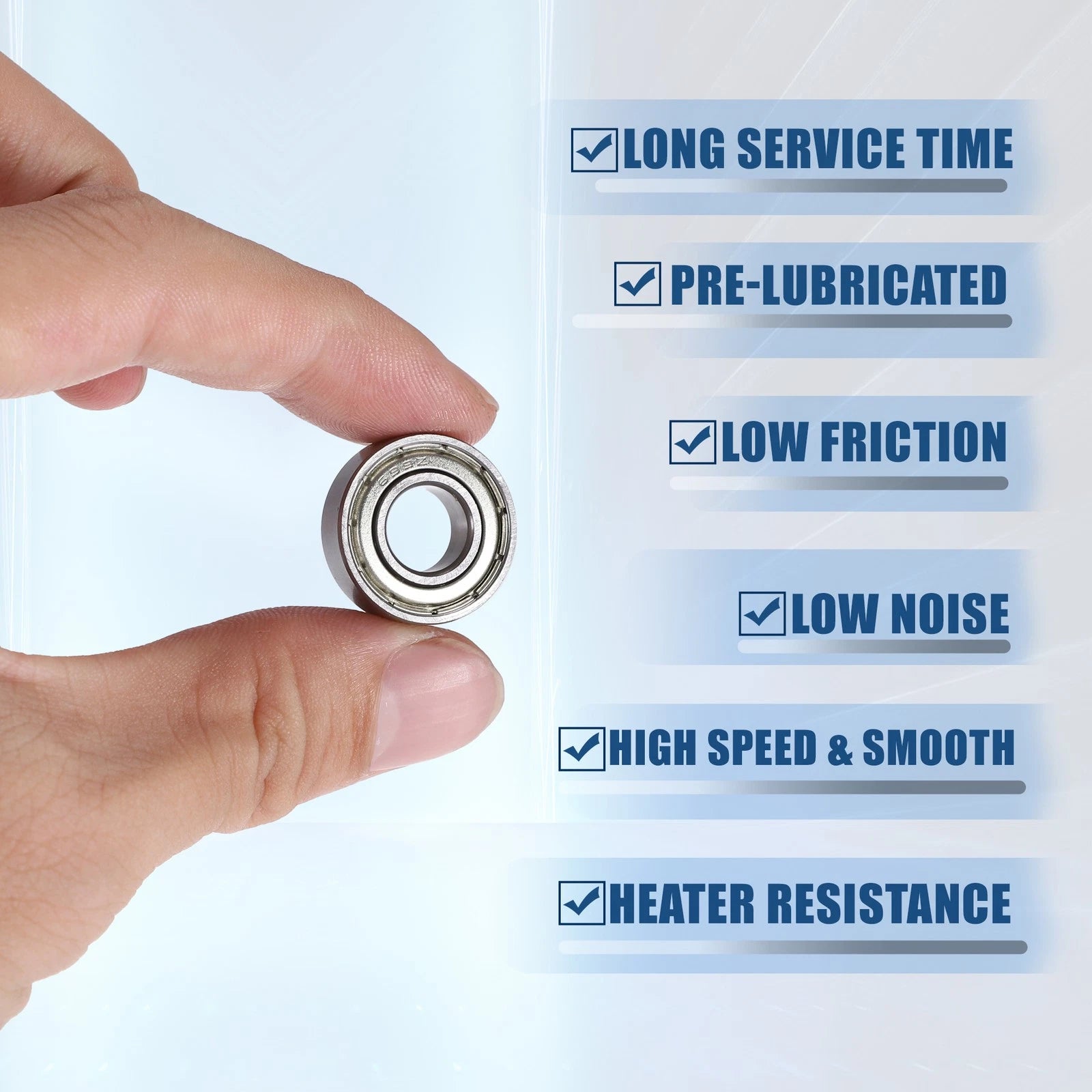 20pcs 699ZZ Deep Groove Ball Bearings for Various Models 