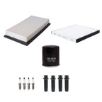 Denso Tune Up Kit 4 Spark Plugs & Boots for Ford Edge 2.0L L4 Turbo (2015–2020)