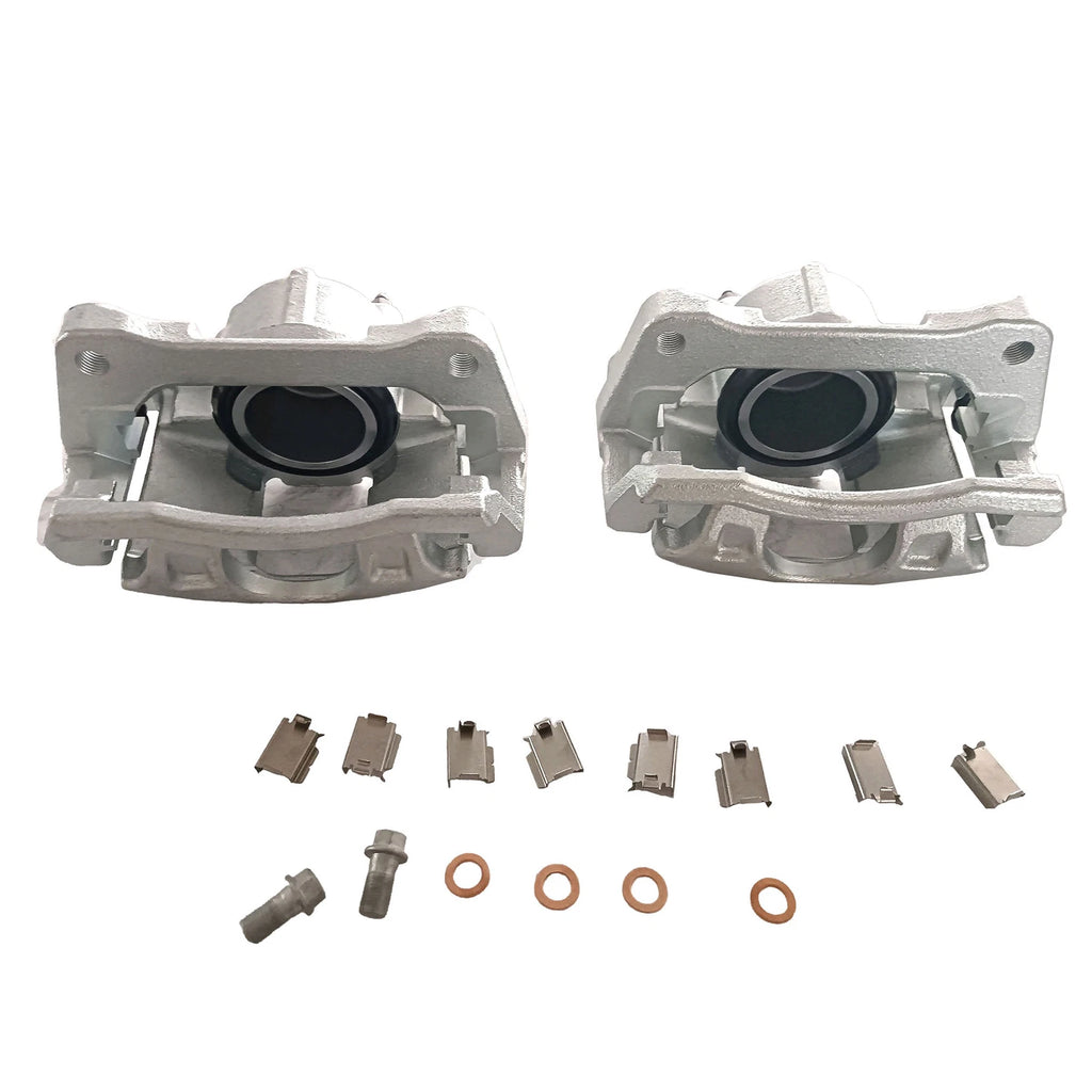 2PCS Front Brake Calipers w/ Bracket for Dodge Nitro Jeep Chrysler (2007–2010)