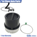 2PC Front Manual Locking Hub for Ford F-250 Expedition 4WD (1999–2005) 600-204
