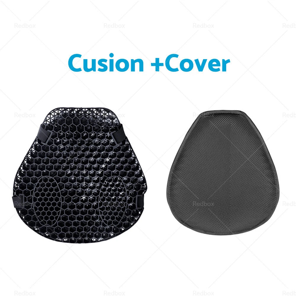 1X Gel Seat Cushion Pad for Universal Motorcycle