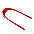 Carbon RED Headlight Switch Button Cover Trim for Hyundai Veloster (2019-23)