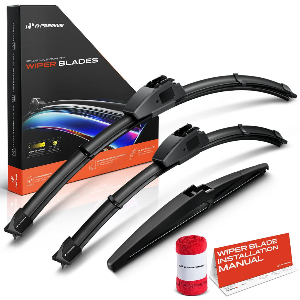3Pcs Wiper Blade Set for Toyota Corolla Cross (2022-2024)