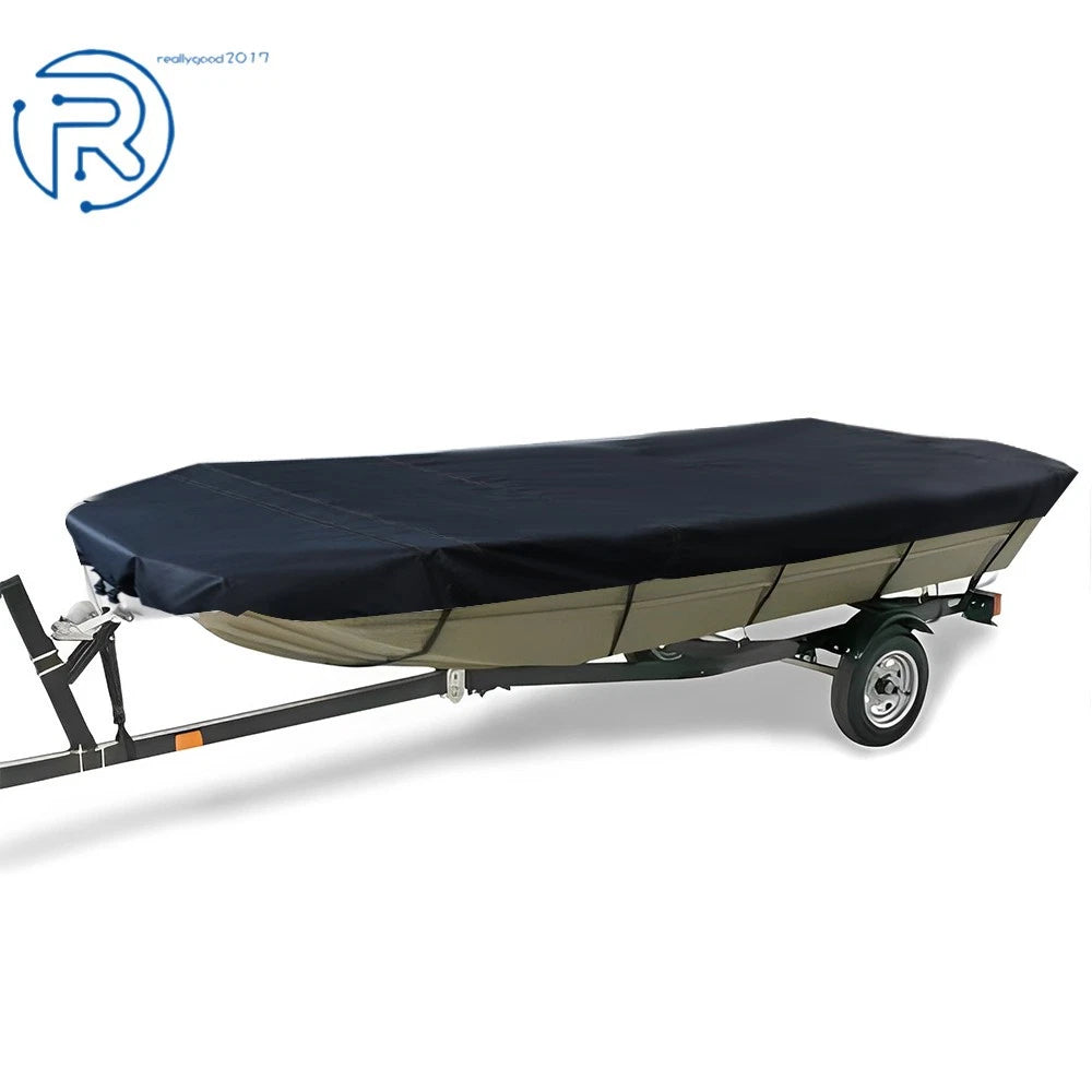 Boat Cover for Jon Boat 14FT (Beam Width up to 70 inch) 210D Waterproof