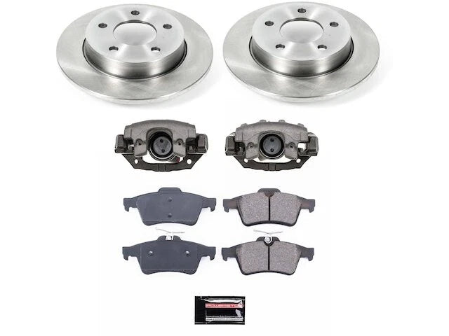 Rear Brake Pad and Rotor Kit for Mazda 3 i (2010–2013) KH742XT