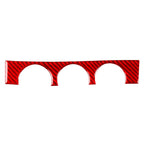 AC climate console knob upper cover trim for Jaguar F-Type (2013–2024) Carbon Red