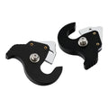Sissy Bar Luggage Rack Docking Latch Clip Kit for Harley Touring FLHR Black
