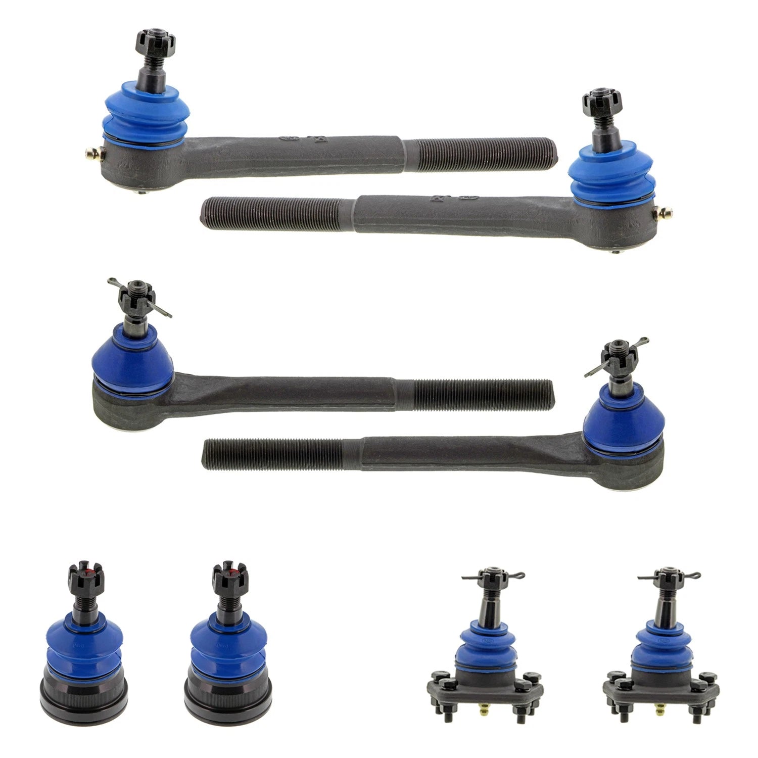 Set of 8 Tie Rod Ends & Ball Joints for Blazer Jimmy Sonoma RWD