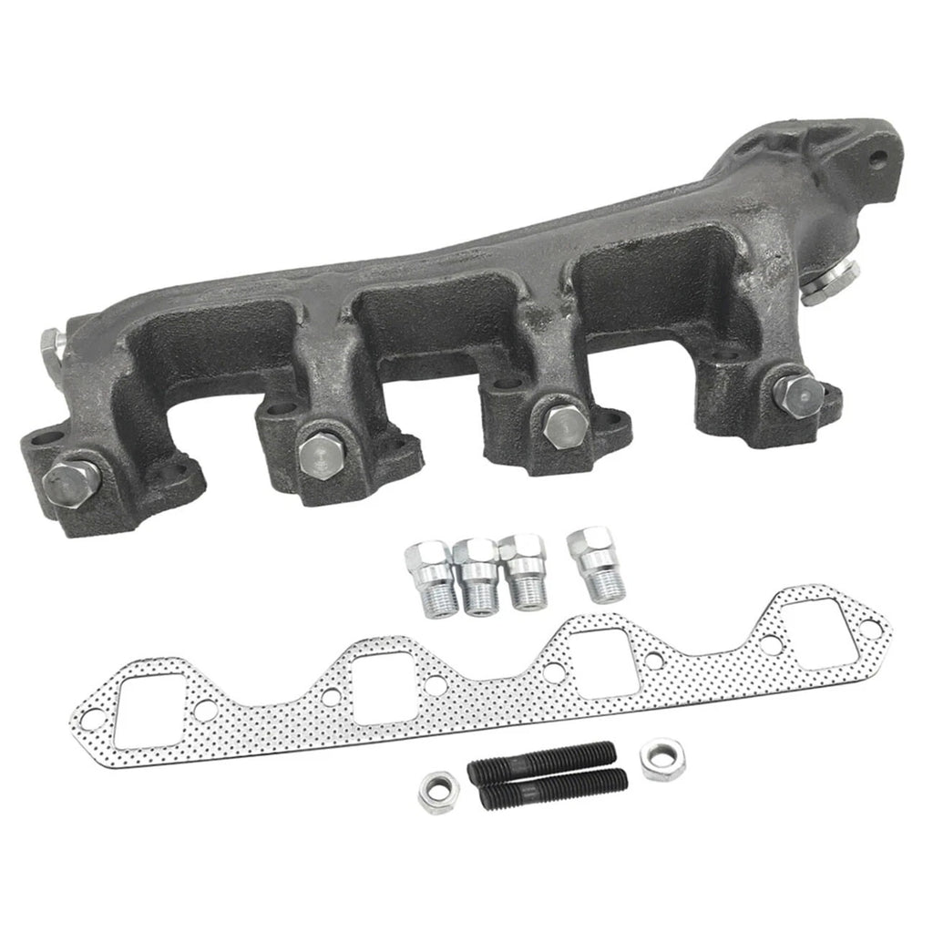 2X Exhaust Manifold with Gasket Kit for Ford F-150 250 350
