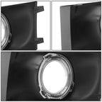 Fog Light Bezel for Ford Focus (2008–2012) Left Smooth Black