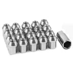 20 PCS Closed End M12x1.5 35mm Tall Aluminum Lug Nuts for JDM Vehicles