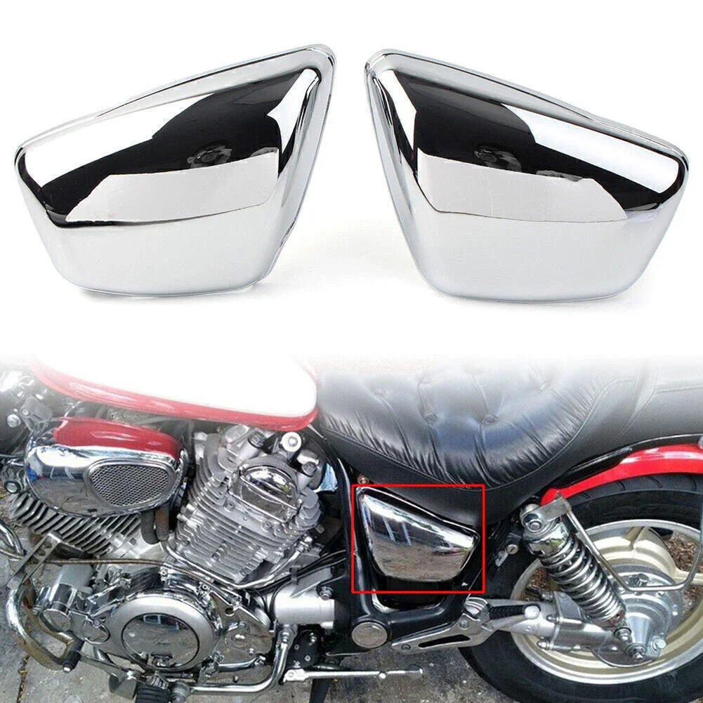 Yamaha XV 700 750 1000 1100 Virago Left Right Side Panel Covers (1984-UP)