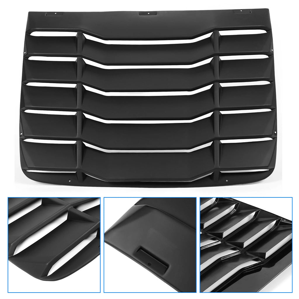 Rear Window Louver Sun Shade Cover for Honda Civic 2DR (2016-2020)