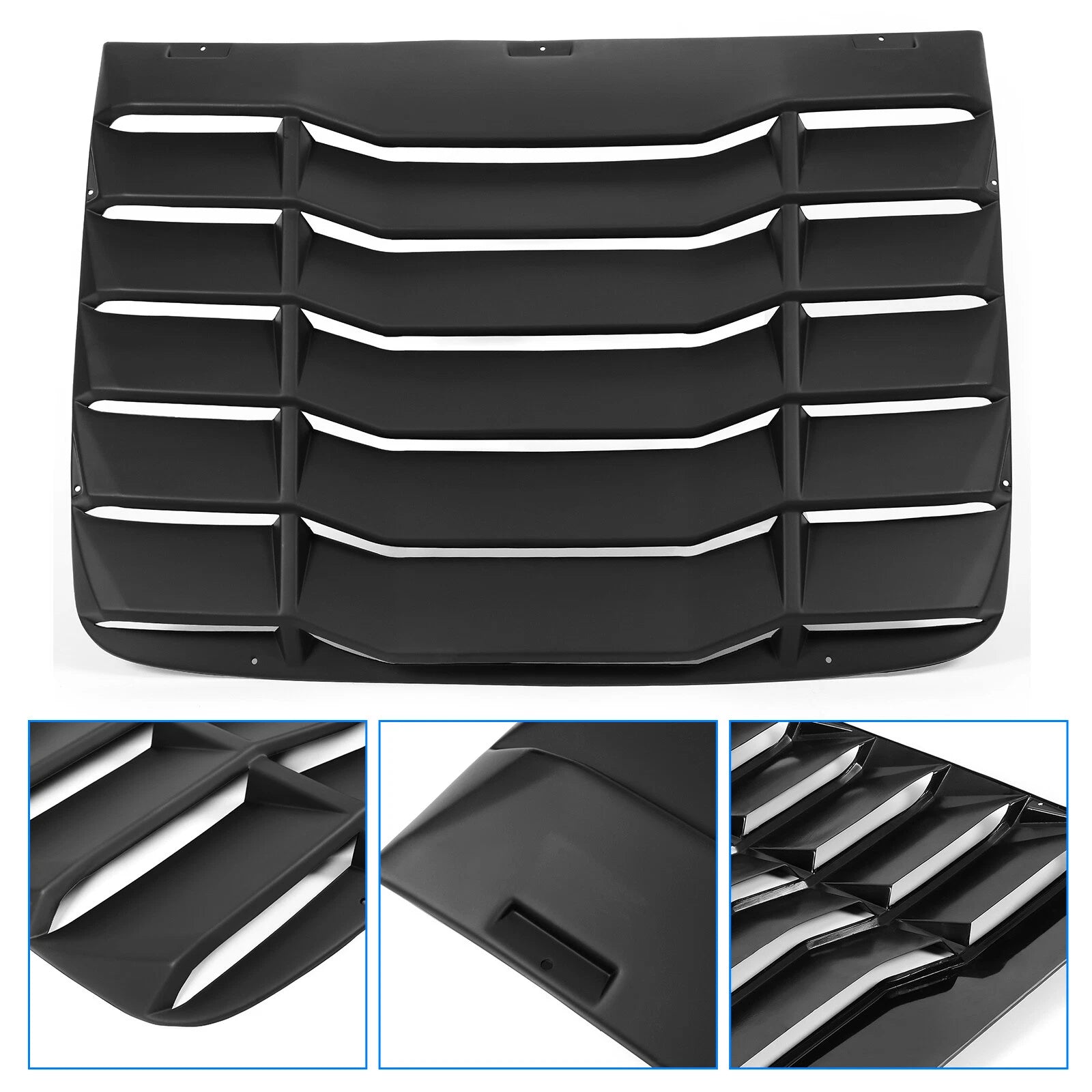 Rear Window Louver Sun Shade Cover for Honda Civic 2DR (2016-2020)