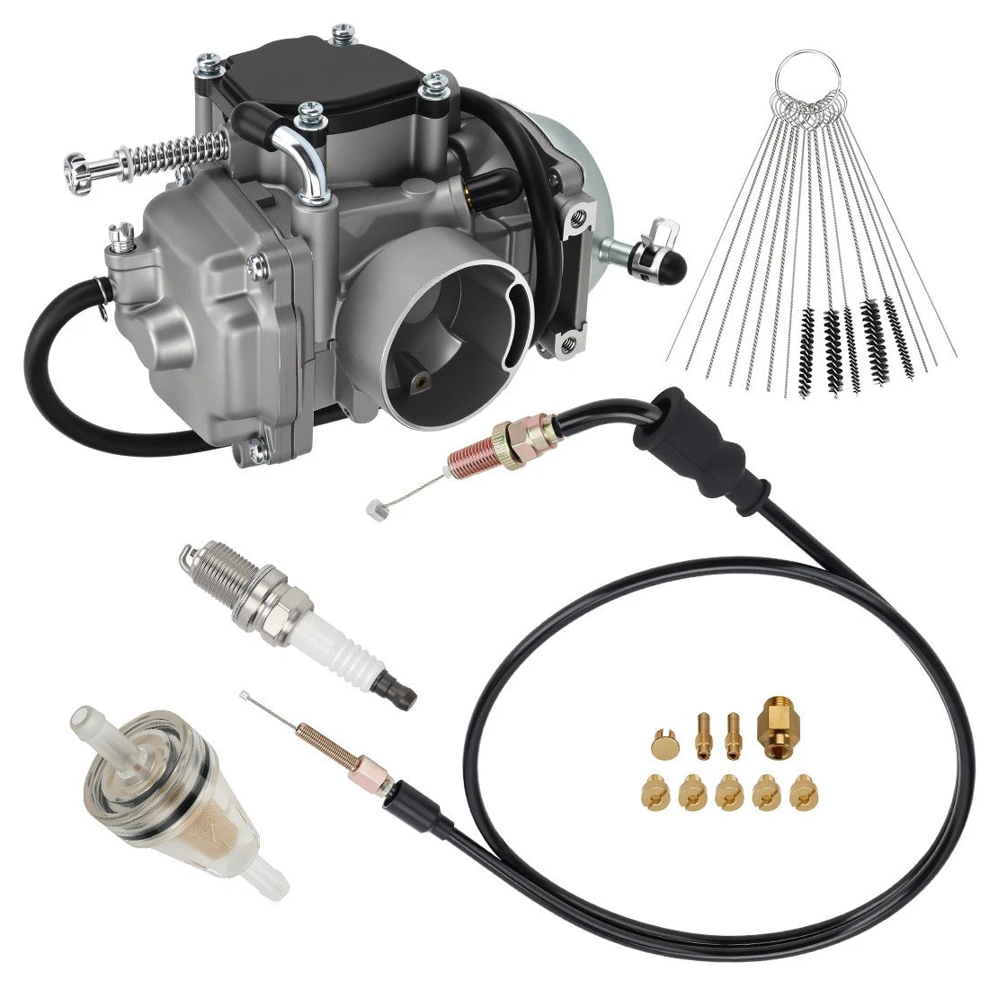 Carburetor & Throttle Cable for Polaris Sportsman 500 (1996–1998) 3130665 3130754