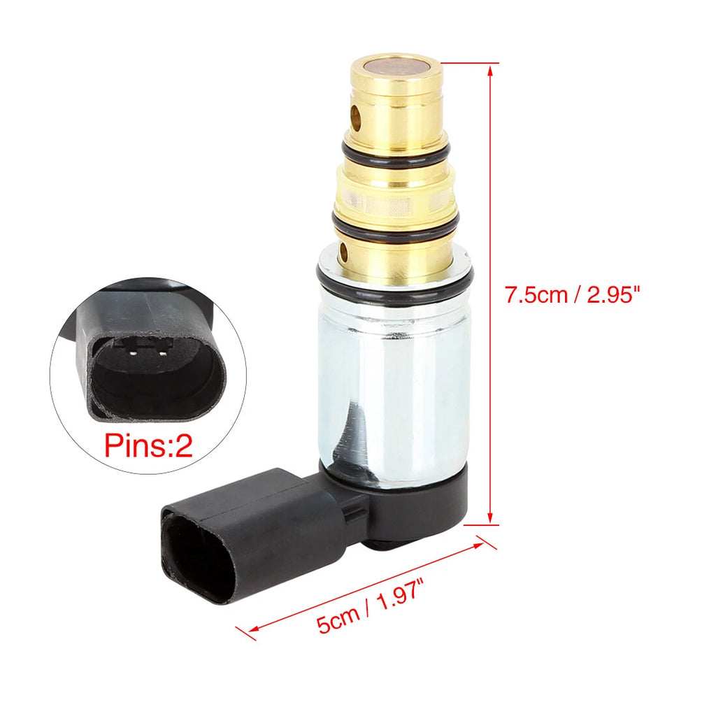 AC Compressor Control Solenoid Valve 1K0820803E PXE14 PXE16 for Audi A3 (2006–2015)